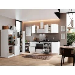 Respekta Selection Küchenzeile Elisabeth RS370WWH 370 Cm Weiß -Kuchenwelt 145409 4384 5