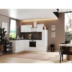 Respekta Selection Winkelküche Elisabeth RSL250WWH 250 Cm Weiß