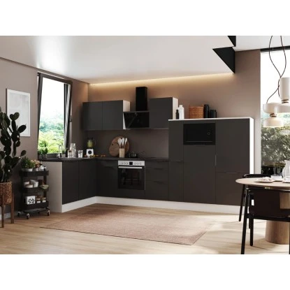 Respekta Selection Winkelküche Elisabeth RSL370WGH 370 Cm Grau-Weiß 3 Respekta Selection Winkelküche Elisabeth RSL370WGH 370 Cm Grau-Weiß