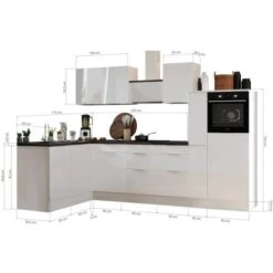 Respekta Selection Winkelküche Elisabeth RSL310HGAH 310 Cm Artisan Eiche Nb-Grau 13 Respekta Selection Winkelküche Elisabeth RSL310HGAH 310 Cm Artisan Eiche Nb-Grau -Kuchenwelt 145693 4384 3