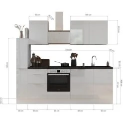 Respekta Selection Küchenzeile Elisabeth RS250AWH 250 Cm Weiß-Artisan Eiche Nb. 12 Respekta Selection Küchenzeile Elisabeth RS250AWH 250 Cm Weiß-Artisan Eiche Nb. -Kuchenwelt 145784 4384 3