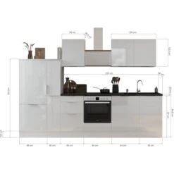 Respekta Selection Küchenzeile Elisabeth RS310AGH 310 Cm Grau-Artisan Eiche Nb. 13 Respekta Selection Küchenzeile Elisabeth RS310AGH 310 Cm Grau-Artisan Eiche Nb. -Kuchenwelt 145799 4384 3