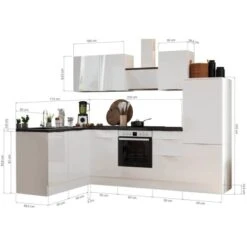 Respekta Selection Winkelküche Elisabeth RSL280AGH 280 Cm Grau-Artisan Eiche Nb. 12 Respekta Selection Winkelküche Elisabeth RSL280AGH 280 Cm Grau-Artisan Eiche Nb. -Kuchenwelt 145938 4384 3