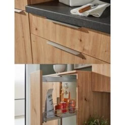 Respekta Selection Winkelküche Elisabeth RSL370AAH 370 Cm Artisan Eiche Nb. -Kuchenwelt 146014 4384 4