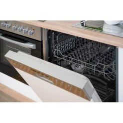 Respekta Economy Küchenzeile KB220ESWSC 220 Cm Weiß-Eiche Sägerau Glänzend -Kuchenwelt 1711795 KB220ESWSC 13