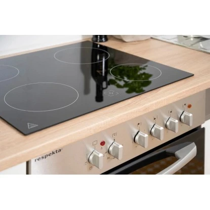 Respekta Economy Küchenzeile KB220ESRSC 220 Cm Rot-Eiche Sägerau 9 Respekta Economy Küchenzeile KB220ESRSC 220 Cm Rot-Eiche Sägerau – Bild 7