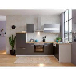 Respekta Winkelküche KBL280WGCG 280 X 172 Cm Grau-Weiß-Butcher Nussbaum 13 Respekta Winkelküche KBL280WGCG 280 X 172 Cm Grau-Weiß-Butcher Nussbaum -Kuchenwelt 187 4384 neu KBL280WGCG 02