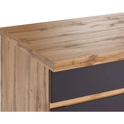 Held Möbel Küchenunterschrank Turin 60 Cm Mit Auszügen Graphit/Wotaneiche 7 Held Möbel Küchenunterschrank Turin 60 Cm Mit Auszügen Graphit/Wotaneiche – Bild 5