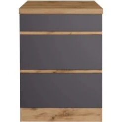 Held Möbel Küchenunterschrank Turin 60 Cm Mit Auszügen Graphit/Wotaneiche 17 Held Möbel Küchenunterschrank Turin 60 Cm Mit Auszügen Graphit/Wotaneiche -Kuchenwelt 189397 11016600 S 01
