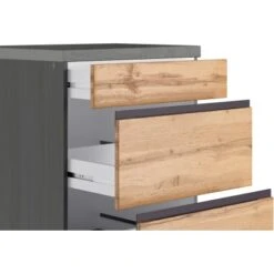 Held Möbel Küchenunterschrank Turin 60 Cm Mit Auszügen Wotaneiche/Graphit 23 Held Möbel Küchenunterschrank Turin 60 Cm Mit Auszügen Wotaneiche/Graphit -Kuchenwelt 189404 11016600 CU 11