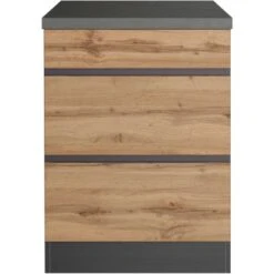 Held Möbel Küchenunterschrank Turin 60 Cm Mit Auszügen Wotaneiche/Graphit 17 Held Möbel Küchenunterschrank Turin 60 Cm Mit Auszügen Wotaneiche/Graphit -Kuchenwelt 189404 11016600 S 01