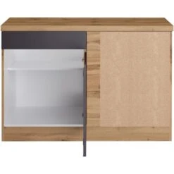 Held Möbel Küchen-Eckschrank Turin 120 Cm Graphit/Wotaneiche 19 Held Möbel Küchen-Eckschrank Turin 120 Cm Graphit/Wotaneiche -Kuchenwelt 189469 11016600 S 03
