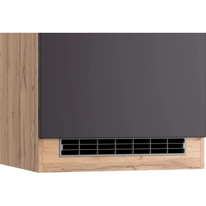 Held Möbel Kühlschrankumbauschrank Turin 60 Cm Graphit/Wotaneiche 8 Held Möbel Kühlschrankumbauschrank Turin 60 Cm Graphit/Wotaneiche – Bild 6
