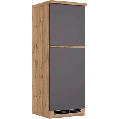 Held Möbel Kühlschrankumbauschrank Turin 60 Cm Graphit/Wotaneiche 3 Held Möbel Kühlschrankumbauschrank Turin 60 Cm Graphit/Wotaneiche