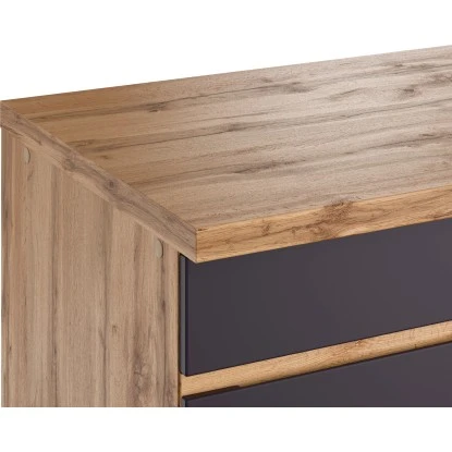 Held Möbel Küchenunterschrank Turin 180 Cm Graphit/Wotaneiche 10 Held Möbel Küchenunterschrank Turin 180 Cm Graphit/Wotaneiche – Bild 8