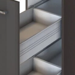 Held Möbel Küchenzeile Mailand 330 Cm Grau Hochglanz-Grau Matt Mit E-Geräten -Kuchenwelt 189 11016600 622.1.6211 8a