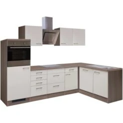 Flex-Well Exclusiv Winkelküche Eico 280x170 Cm Magnolienweiß-Tennessee Eiche NB 15 Flex-Well Exclusiv Winkelküche Eico 280x170 Cm Magnolienweiß-Tennessee Eiche NB -Kuchenwelt 1 g 999 2813 015 eico frei