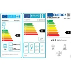 Respekta Küchenzeile KB330EYWMIGKE 330 Cm Weiß Seidengl.-Eiche York Nachbildung -Kuchenwelt 2494227 4384 eek set 18 1