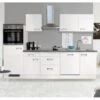 Flex-Well Küchenzeile Joelina 280 Cm Weiß -Kuchenwelt 24 4051 G2802320016JOELINA