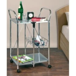 Wenko Beistell- Und Küchenwagen Sunny Silber -Kuchenwelt 2910677 1068 900060100 4