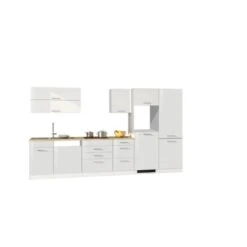 Held Möbel Küchenzeile Mailand 360 Cm Weiß Hochglanz-Weiß Matt Ohne E-Geräte 18 Held Möbel Küchenzeile Mailand 360 Cm Weiß Hochglanz-Weiß Matt Ohne E-Geräte -Kuchenwelt 3310 11016600 630.1.6210 1