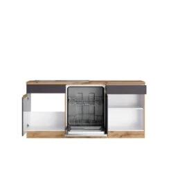 Held Möbel Winkelküche Turin 240 X 240 Cm Graphit-Wotaneiche MitE-Geräten 25 Held Möbel Winkelküche Turin 240 X 240 Cm Graphit-Wotaneiche MitE-Geräten -Kuchenwelt 3550 11016600 1113.6311 2b