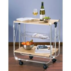 Wenko Servierwagen Dinett Deluxe Ahorn-Nachbildung -Kuchenwelt 3894268 1068 713001500 2