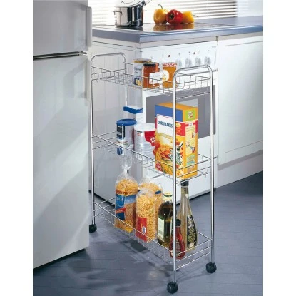 Wenko Rollregal Slim Chrom 5 Wenko Rollregal Slim Chrom – Bild 3