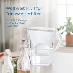 Brita Wasserfilter-Kanne Marella 2,4 L Blau Inkl. Maxtra Pro All-in-1 Kartusche -Kuchenwelt 4006387125233 2981 AI 07