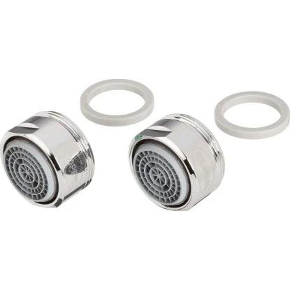 Strahlregler Cascade SLC AC Eco M24 Verchromt 2 Stück 3 Strahlregler Cascade SLC AC Eco M24 Verchromt 2 Stück