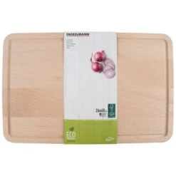 Fackelmann Schneidbrett Fair 40 Cm X 26 Cm Buche -Kuchenwelt 4008033311229 3254 03