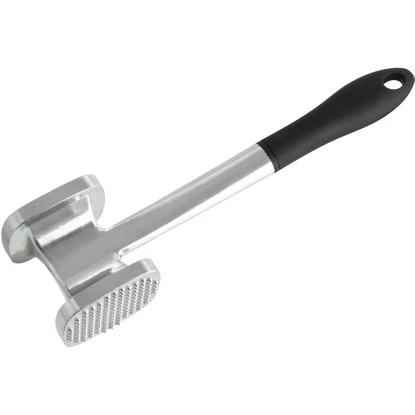 Fackelmann Fleischklopfer Komfort Groß 27,5 Cm X 7,5 Cm Schwarz-Silber 3 Fackelmann Fleischklopfer Komfort Groß 27,5 Cm X 7,5 Cm Schwarz-Silber