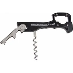 Fackelmann Kellnerkorkenzieher X-Tend 13 Cm Schwarz-Silber