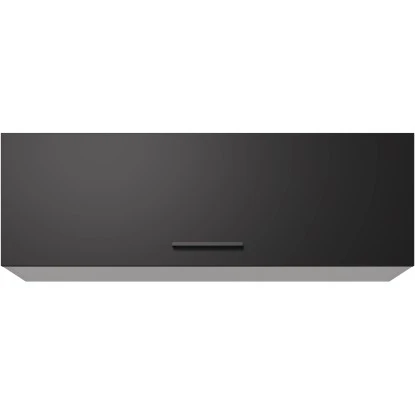 Flex-Well Exclusiv Kurz-Oberschrank Capri 100 X 32 Cm Schwarz Matt-Endgrain Oak 4 Flex-Well Exclusiv Kurz-Oberschrank Capri 100 X 32 Cm Schwarz Matt-Endgrain Oak – Bild 2