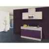 Flex-Well Exclusiv Singleküche Focus 150 Cm Breit Akazie-Aubergine 2 Flex-Well Exclusiv Singleküche Focus 150 Cm Breit Akazie-Aubergine -Kuchenwelt 4051 g 150 1003 019 focus