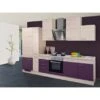 Flex-Well Exclusiv Küchenzeile Focus 310 Cm Akazie-Aubergine 1 Flex-Well Exclusiv Küchenzeile Focus 310 Cm Akazie-Aubergine -Kuchenwelt 4051 g 310 2601 012 focus