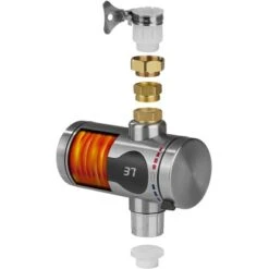 Maxxmee Edelstahl-Durchlauferhitzer Kompakt 3600 W -Kuchenwelt 4052926052515 4257 6