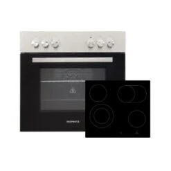 Respekta Premium Küchenzeile Landhaus 220 Cm Lärche Weiß Matt (DAH CH22058IXB) -Kuchenwelt 4080107 4384 6 10