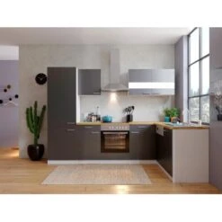 Respekta Winkelküche KBL280WGCGKEG 280 X 172 Cm Grau-Weiß-Butcher Nussbaum 13 Respekta Winkelküche KBL280WGCGKEG 280 X 172 Cm Grau-Weiß-Butcher Nussbaum -Kuchenwelt 4384 neu KBL280WGCGKEG 02