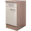 Flex-Well Exclusiv Unterschrank Orlando 40 Cm Kaschmir Glanz-Sonoma Eiche -Kuchenwelt 4526315 4800 us40 nepal 2