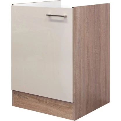 Flex-Well Exclusiv Spülenunterschrank Orlando 50 Cm Kaschmir Glanz-Sonoma Eiche 3 Flex-Well Exclusiv Spülenunterschrank Orlando 50 Cm Kaschmir Glanz-Sonoma Eiche
