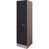 Flex-Well Exclusiv Geschirrschrank Lara 50 Cm Anthrazit-San Remo Eiche -Kuchenwelt 4785317 4051 GE50Lara