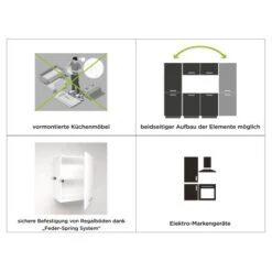 Marinelli Cucine Küchenzeile Michela 255 Cm Weiß Hochglanz 19 Marinelli Cucine Küchenzeile Michela 255 Cm Weiß Hochglanz -Kuchenwelt 4814612 2657 Bozza7