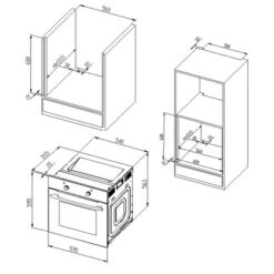 Held Möbel Küchenzeile Mailand 350 Cm Grau Hochglanz-Grau Matt Ohne E-Geräte -Kuchenwelt 494 11016600 627.1.6211 5b