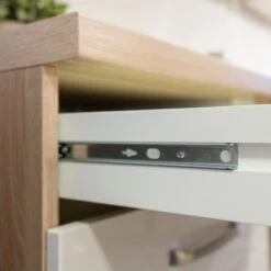 Flex-Well Classic Winkelküche Florida 280 Cm Ohne E-Geräte Sonoma Eiche-Weiß -Kuchenwelt 5260435 4051 CU02