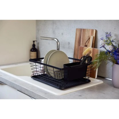 Wenko Geschirrabtropfer Drip Schwarz 10 Wenko Geschirrabtropfer Drip Schwarz – Bild 8