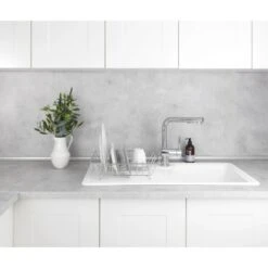 Wenko Geschirrabtropfkorb Chrom -Kuchenwelt 534941 1068 05