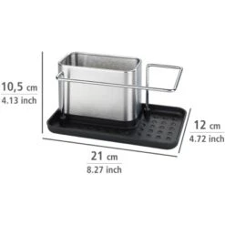 WENKO Spülorganizer Orio Edelstahl 13 WENKO Spülorganizer Orio Edelstahl -Kuchenwelt 534943 1068 04