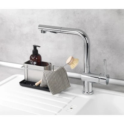 WENKO Spülorganizer Orio Edelstahl 9 WENKO Spülorganizer Orio Edelstahl – Bild 7