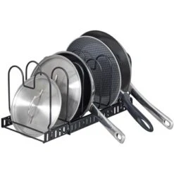 Wenko Deckel- Und Pfannenhalter Ausziehbar 12 Wenko Deckel- Und Pfannenhalter Ausziehbar -Kuchenwelt 535097 1068 04